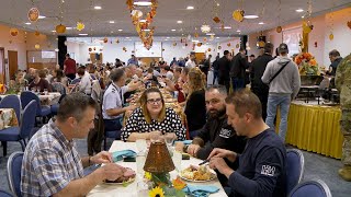 Thanksgiving Lunch 2022 at Lajes Field [upl. by Rebna]