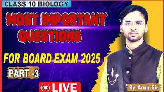 One Shot GS live stream। Biology MCQ। Class 9 to12th । SSC Uppolicebiologybyaiunsir [upl. by Asyla]