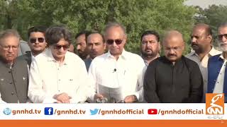 🔴 LIVE  PTI Leader Omar Ayub Khan amp Arif Alvi Important Press Conference after Meeting Imran Khan [upl. by Vevine]