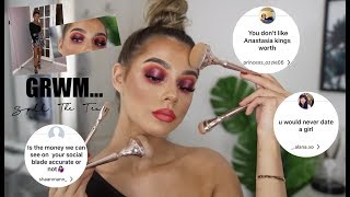 SPILL THE TEA GRWM FULL GLAM  WHAT YOUTUBE IS REALLY LIKE HONESTLY [upl. by Althea584]