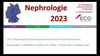 Nephrologie 2023 Nephrologischinterventionelle GoreIoop Shunt Thrombektomie [upl. by Novahs34]