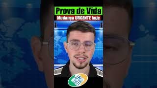 PROVA DE VIDA DO INSS ALTERAÇÃO de ÚLTIMA HORA NÃO PERCA [upl. by Kcirded]