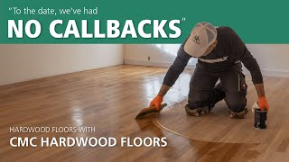 quotNo callbacksquot  CMC Hardwood Floors Success Story [upl. by Burn]