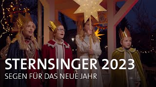 Die Sternsinger bringen den Segen für das kommende Jahr 2023 [upl. by Eelir]