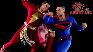 King of Dragons Showcase  The Battle of Titans Superman vs SHAZAM [upl. by Aynek136]