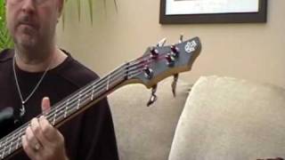 Rock You Like A Hurricane  Scorpions  Bass Cover by David J Levine [upl. by Asoj993]