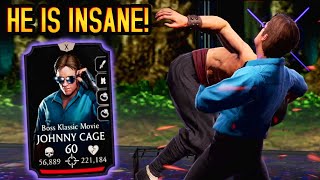 MK Mobile Action Movie Johnny Cage Gameplay His Combos Are INCREDIBLE [upl. by Stratton]