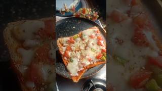 Bread Pizza  Cheese breadpizza viral shorts forkids tawapizzarecipe snackitem cheese food [upl. by Sukcirdor]