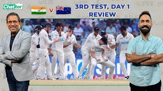 Cricbuzz Chatter Harsha Bhogle amp Dinesh Karthik review Day 1 of 3rd India v New Zealand Test [upl. by Ferino]