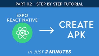 Create APK File in React Native Expo  2024 UPDATE [upl. by Atiraj]