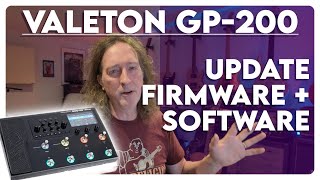 Valeton GP200  Update Firmware and Software [upl. by Harat]