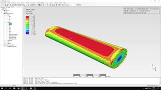 PrePoMax CalculiX FEA  Tutorial 2  Torsion of an elliptical bar [upl. by Lerej]