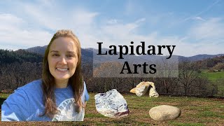 Lapidary Arts  How to make a cabochon from a creek rock [upl. by Spenser199]