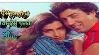 Sunny Deol Hits Hindi Song 🌈 Evergreen Song 🌈 oldsSongs👌 Betaab Movie Songs collection👌hithindisong [upl. by Ydderf940]