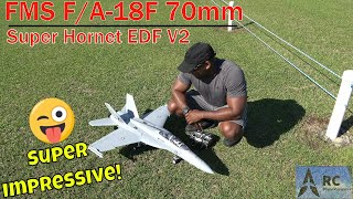 FMS FA18F 70mm Super Hornet EDF V2 PNP Part 1 [upl. by Yeniffit876]