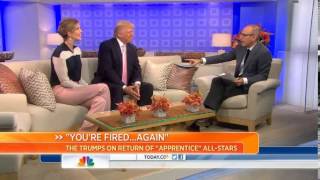 Trump Celebrity Apprentice season 13 is wild Today Show  2272013 [upl. by Shoemaker]