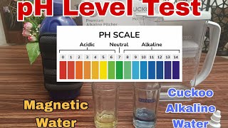 Modicare Cuckoo Alkaline Pitcher Demo  Magnetic Water vs Modicare Alkaline Water  Demo No1 [upl. by Colleen588]