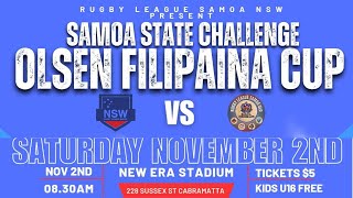 Samoa State Challenge  Olsen Filipaina Cup [upl. by Nonarb441]