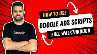 Google Ads Scripts Tutorial 2022 [upl. by Ahtinak]