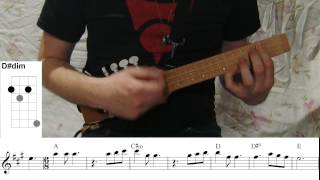 How To Play Kappn Song Ukulele Tutorial [upl. by Paderna]