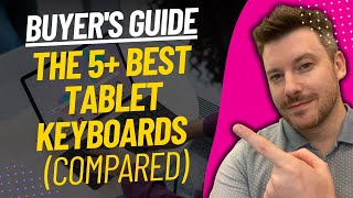 TOP 5 BEST TABLET KEYBOARDS  Bluetooth Keyboard Review 2023 [upl. by Amadas]