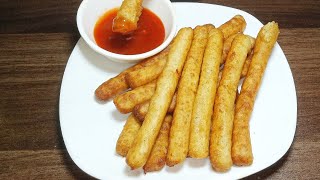 Crunchy potato Snacks Better Then Fries  potato Snacks  Evening snacks  Easy food recipes [upl. by Clie]