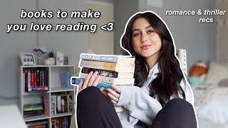 book recommendations if you wanna start reading or if you just want some easyfast paced reads [upl. by Noletta]