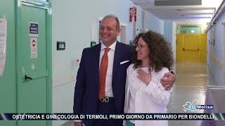 Ostetricia e ginecologia di Termoli primo giorno da primario per Biondelli [upl. by Adnamra]