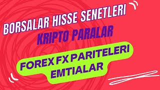 ✨BORSA ✨FOREX ✨KRIPTO PARA✨ EMTIA ✨HISSE SENEDI✨ TEKNIK ANALIZ 📽️📽️CANLI YAYIN 🎙️✨✨LIVE🎬 [upl. by Hardner]