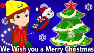 We Wish You A Merry Christmas  Christmas Songs For Children  British Kids Songs Xmas Series [upl. by Pacificas12]