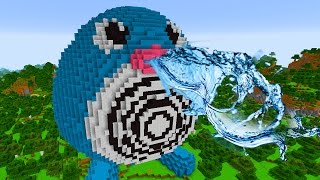 MINECRAFT VS POKEMON GO  GIGA POLIWAG vs REZENDEEVIL [upl. by Abeu]