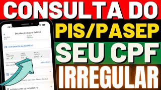 PISPASEP CPF IRREGULAR NA RECEITA FEDERAL O Que Fazer Para Receber O Abono [upl. by Arodoeht]