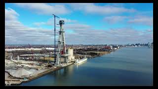 DRONE VIDEO  GORDIE HOWE BRIDGE [upl. by Joella]