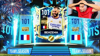 JE PACK LE MEILLEUR UTOTS 101  GIGA PACK OPENING FIFA MOBILE 22 [upl. by Zoie]