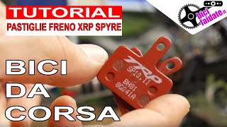 COME CAMBIARE LE PASTIGLIE FRENO SULLA BICI DA CORSA TRP SPYREC [upl. by Arick]