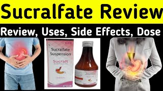 Sucralfate suspension 1gm5ml uses in hindi  Sucralfate mechanism of action  uses Side Effects [upl. by Cirda]