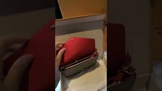 unboxing louis vuitton purse LV FÉLICIE POCHETTE luxury fashion [upl. by Aulea]