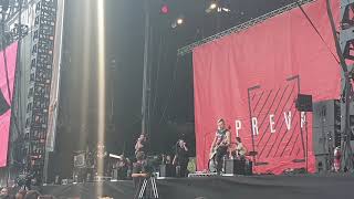 I Prevail  Gasoline New Song live at Download Festival Melbourne 2019 [upl. by Rolyks995]