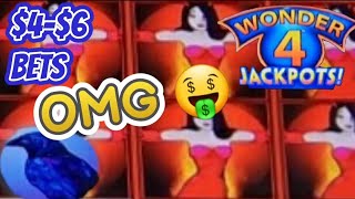 LUCKIEST Wonder 4 Jackpots Slot Session [upl. by Nawram383]