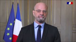 Concours national de la résistance et de la déportation  message de JeanMichel Blanquer 2022 [upl. by Urias729]