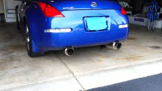 2006 350Z Invidia N1 catback exhaust [upl. by Woodley]