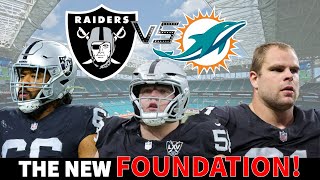 🔥NEW look Oline could be the FUTURE  WEEK 11  RAIDERS vs DOLPHINS Breakdown raidernation [upl. by Htebharas]