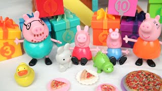 Learn with Peppa Pig Learn Number and Counting with Surprise Toy [upl. by Abbotsun278]