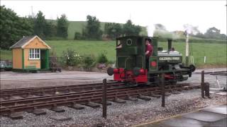 LITTLE LOCO EVENT AT WASHFORD STATION WSR 29 MAY 2017 Part 2 [upl. by Barb]