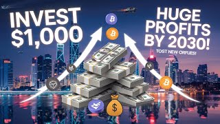 💰 Invest 1000 in These New Cryptocurrencies and See Huge Profits by 2030 🚀 [upl. by Airednaxela56]