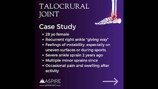 Chronic Talocrural Joint Case with Erl Pettman physicaltherapy physiotherapy ankleinjury [upl. by Ri679]