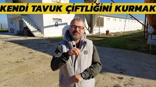 SATILIK ÇİFTLİK ALARAK TAVUK ÇİFTLİĞİNİZİ KURMANIN MALİYETİ VE PARA KAZANCI [upl. by Namyac907]