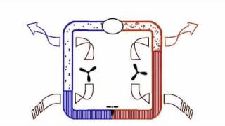 How Air Conditioning Works AnimationPart 1 of 3 [upl. by Nahallac]