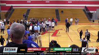 Hortonville vs Oshkosh North high school boys basketball livestream during 202223 season [upl. by Dot]