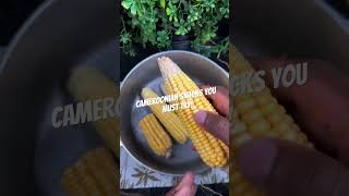 Have you tried these Cameroonian delicacies  cameroon cameroonianfood snacks corn groundnut [upl. by Calista]